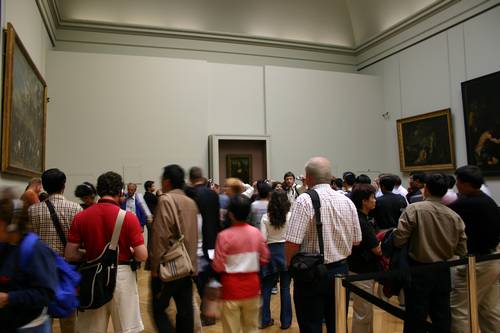 Mona Lisa Crowd